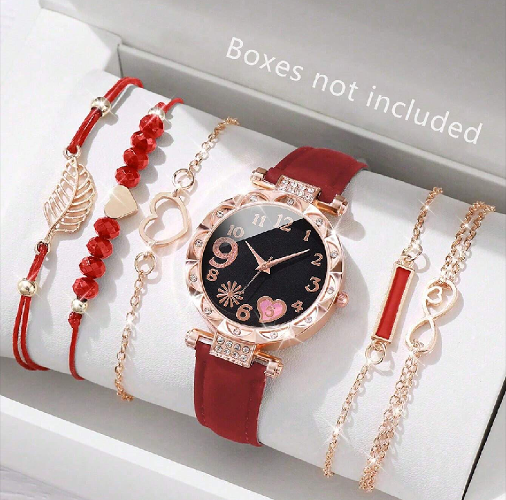 6PCS Set Watch For Women