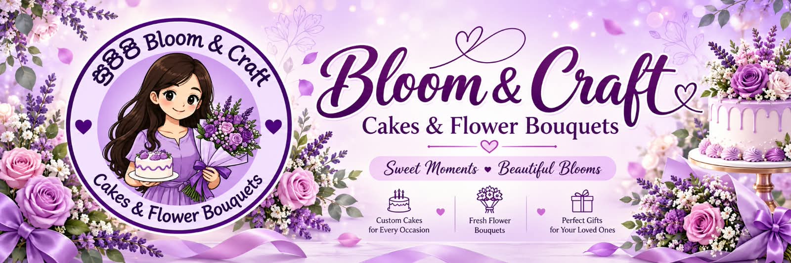 සුපිපි Bloom & Craft shop banner